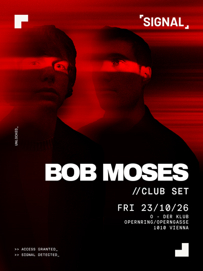 Official SIGNAL Bob Moses event image