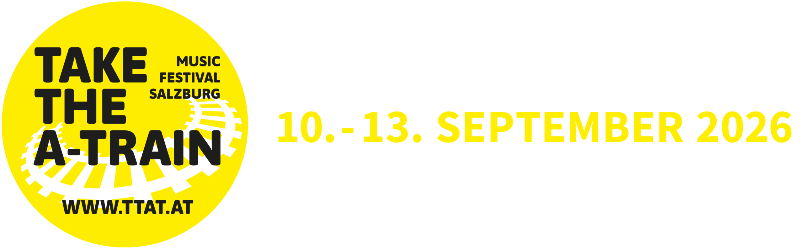 Official Take the A-Train Festival 2026 header artwork