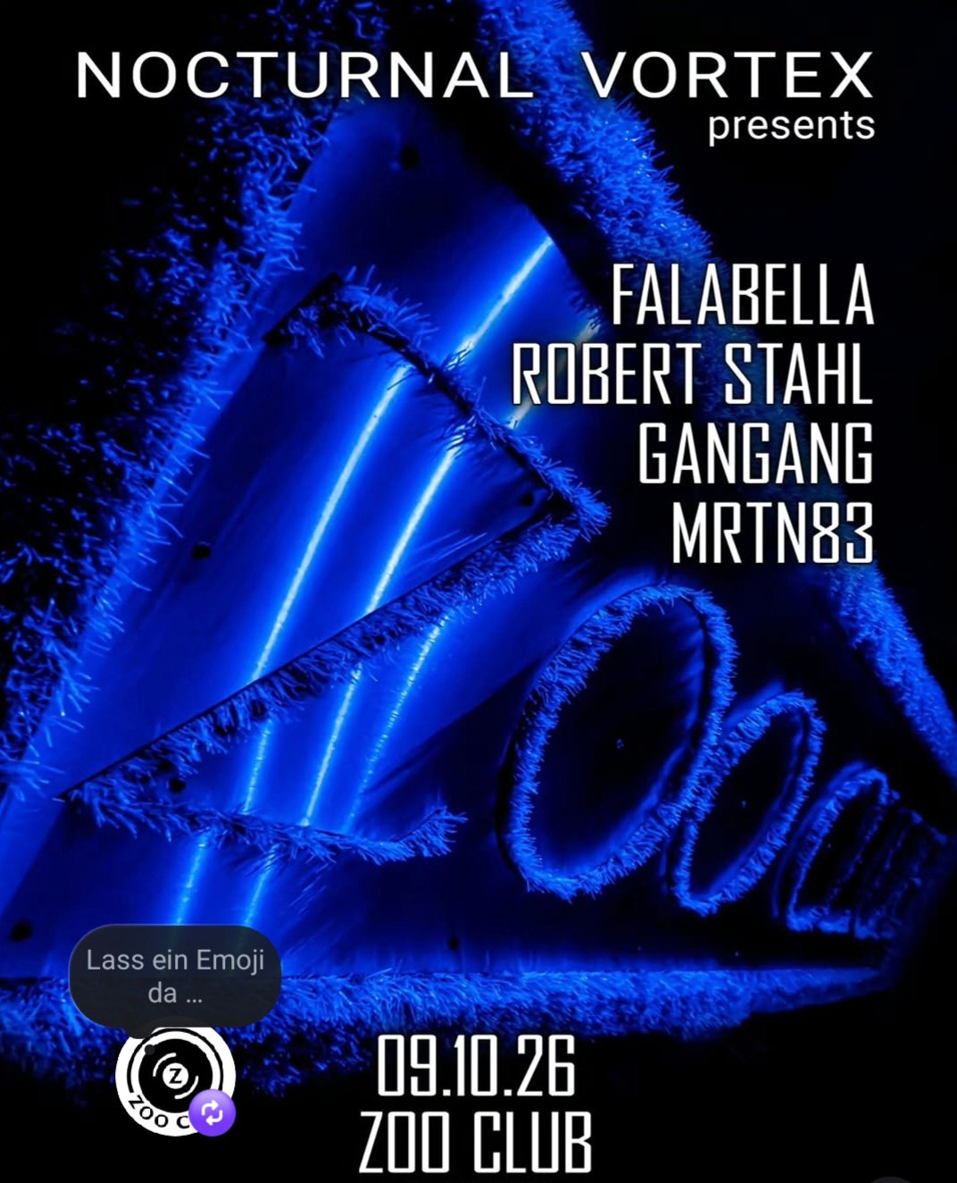 Nocturnal Vortex event poster