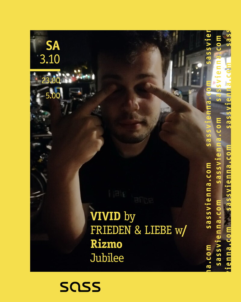 Vivid by Frieden & Liebe Veranstaltungsplakat