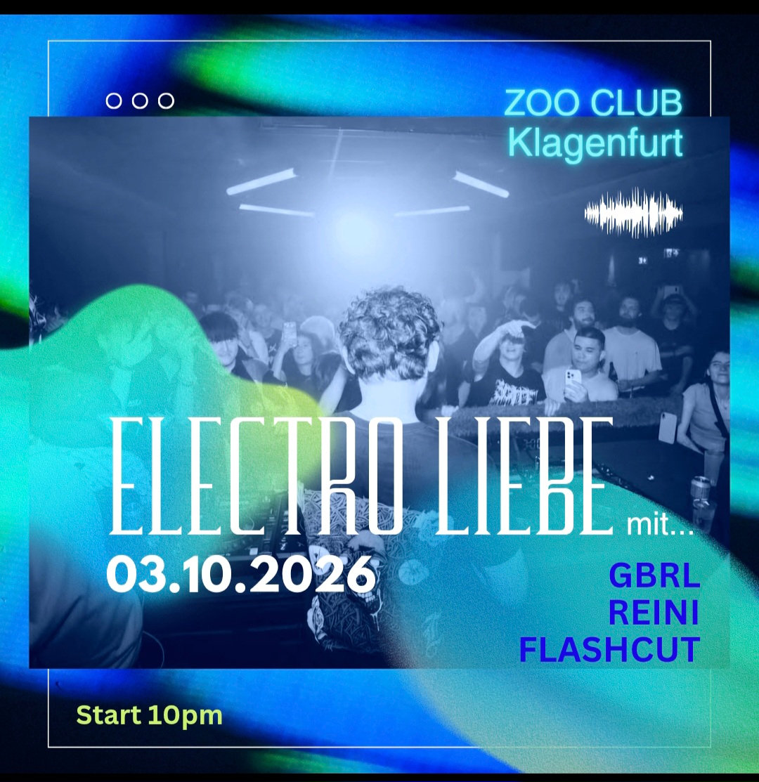 Electro Liebe event poster