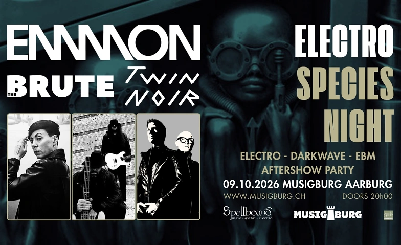 Electro Species Night event poster