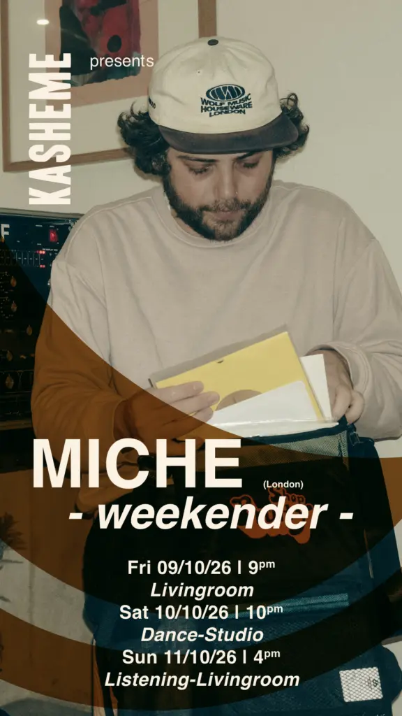 Miche · Listening Session event poster