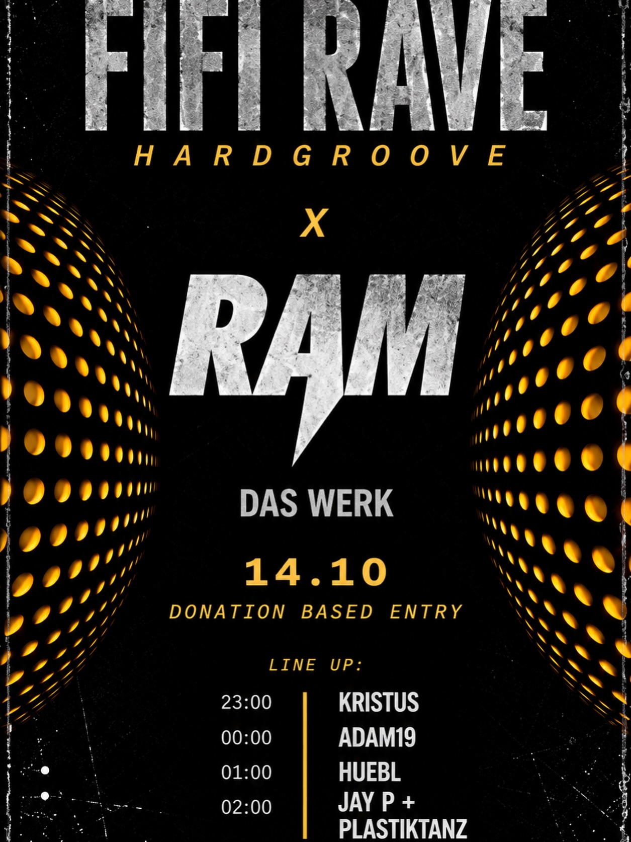 FIFI RAVE × Rave am Mittwoch event poster