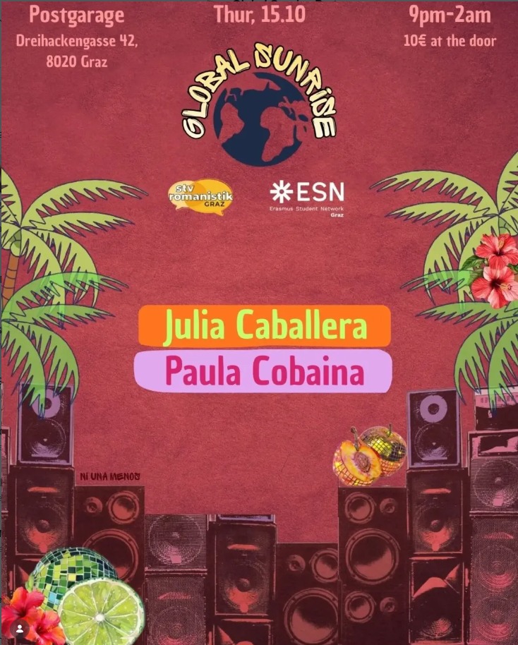 Global Sunrise Party event poster