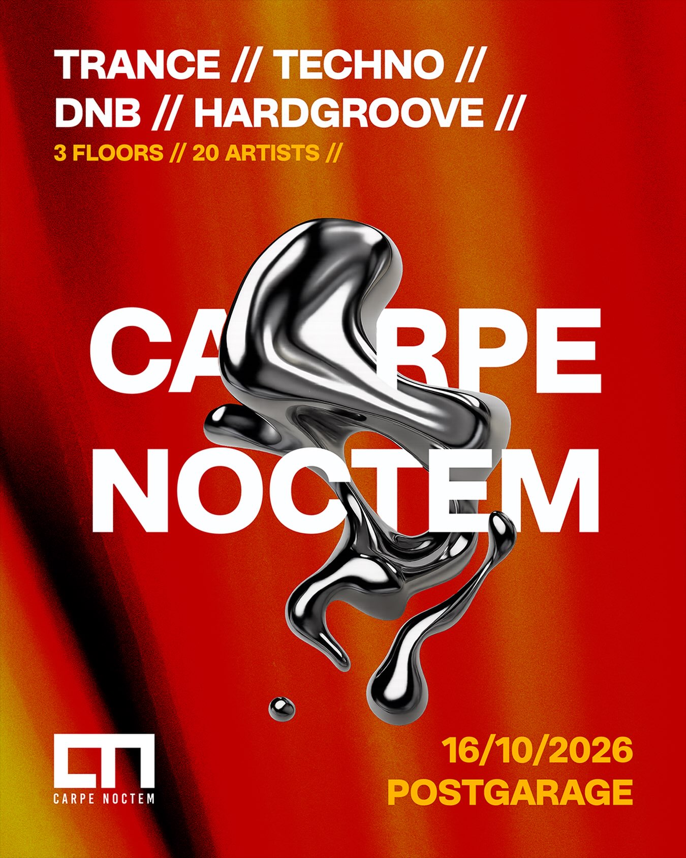 Carpe Noctem event poster