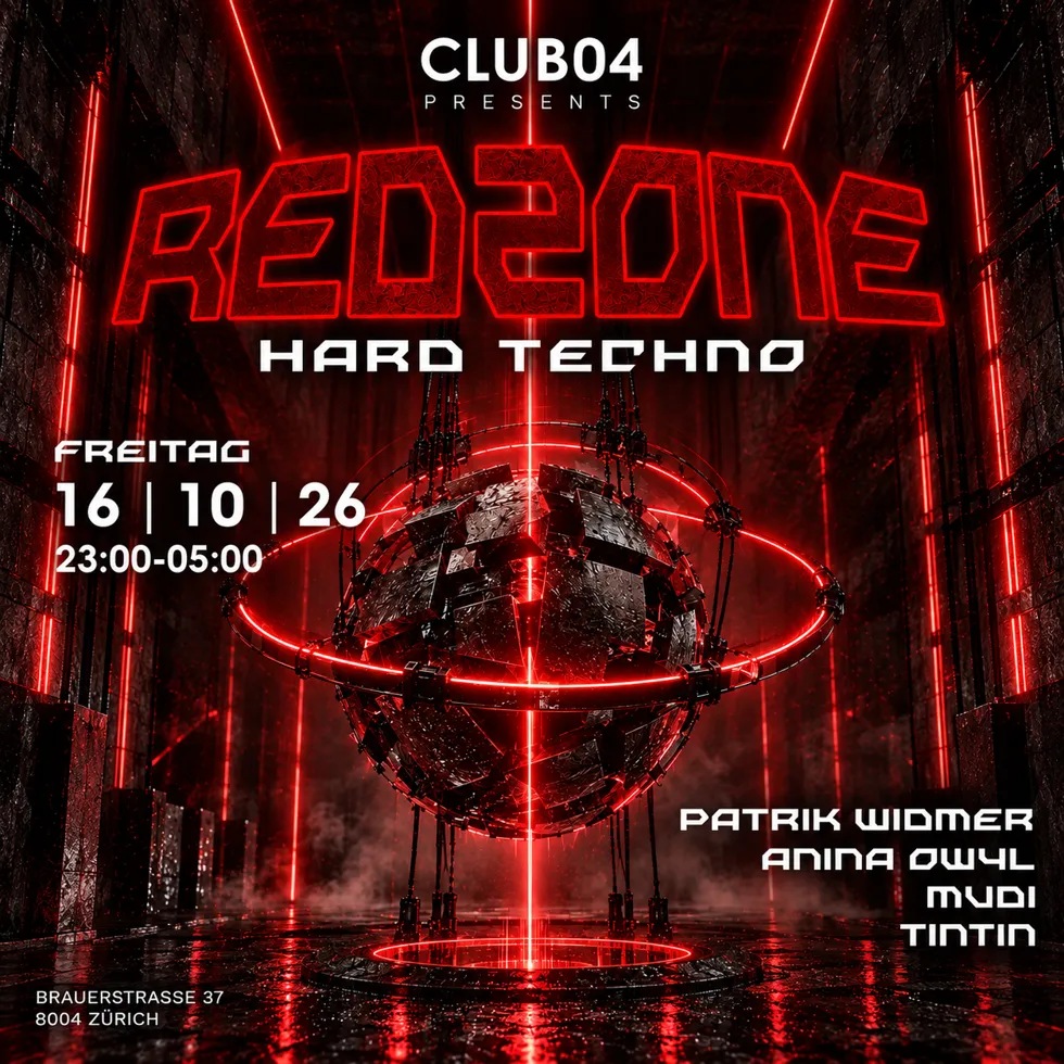 REDZONE event poster
