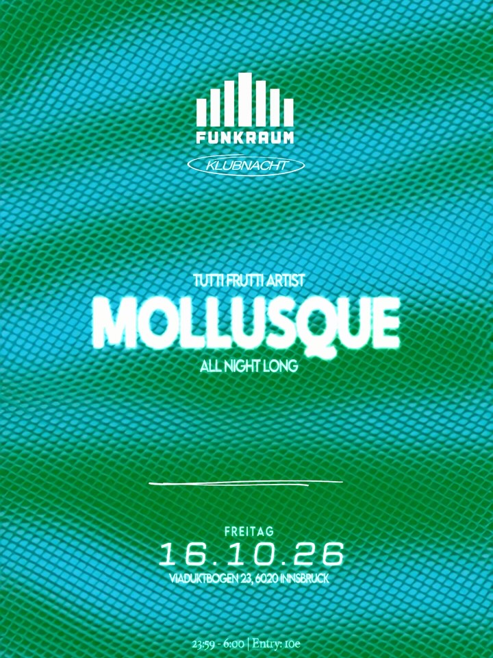 Mollusque — All Night Long event poster