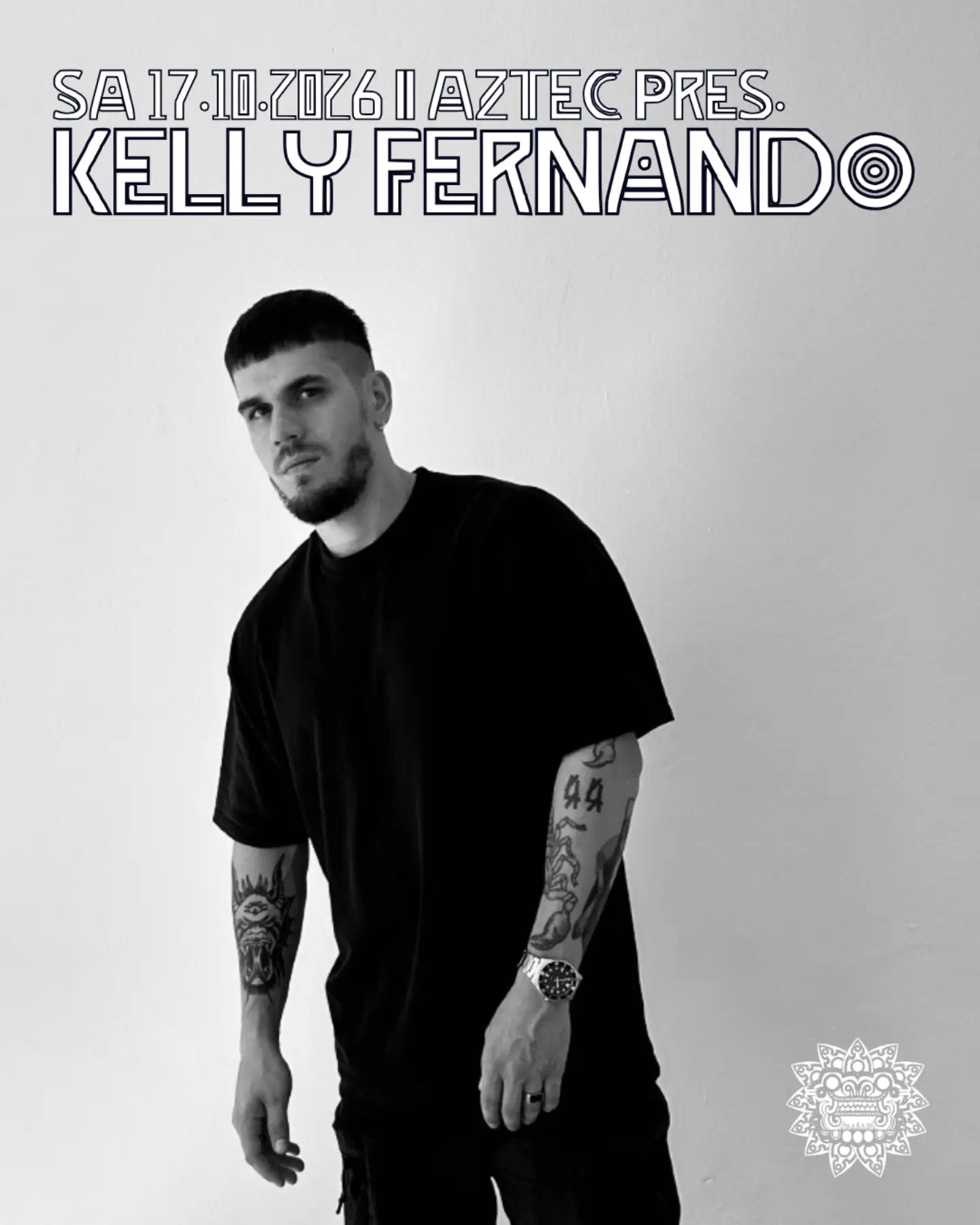 AZTEC pres. Tomagan & Kelly Fernando event artwork