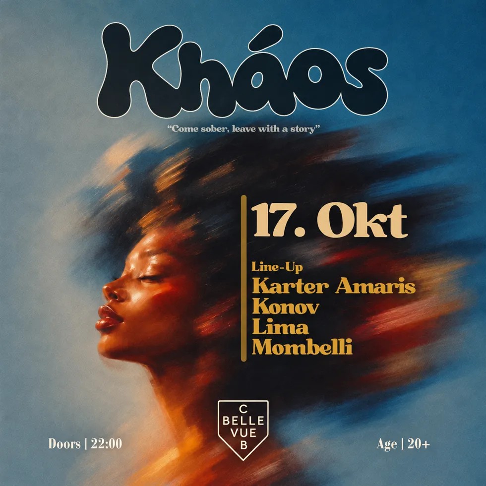 KHAOS event poster