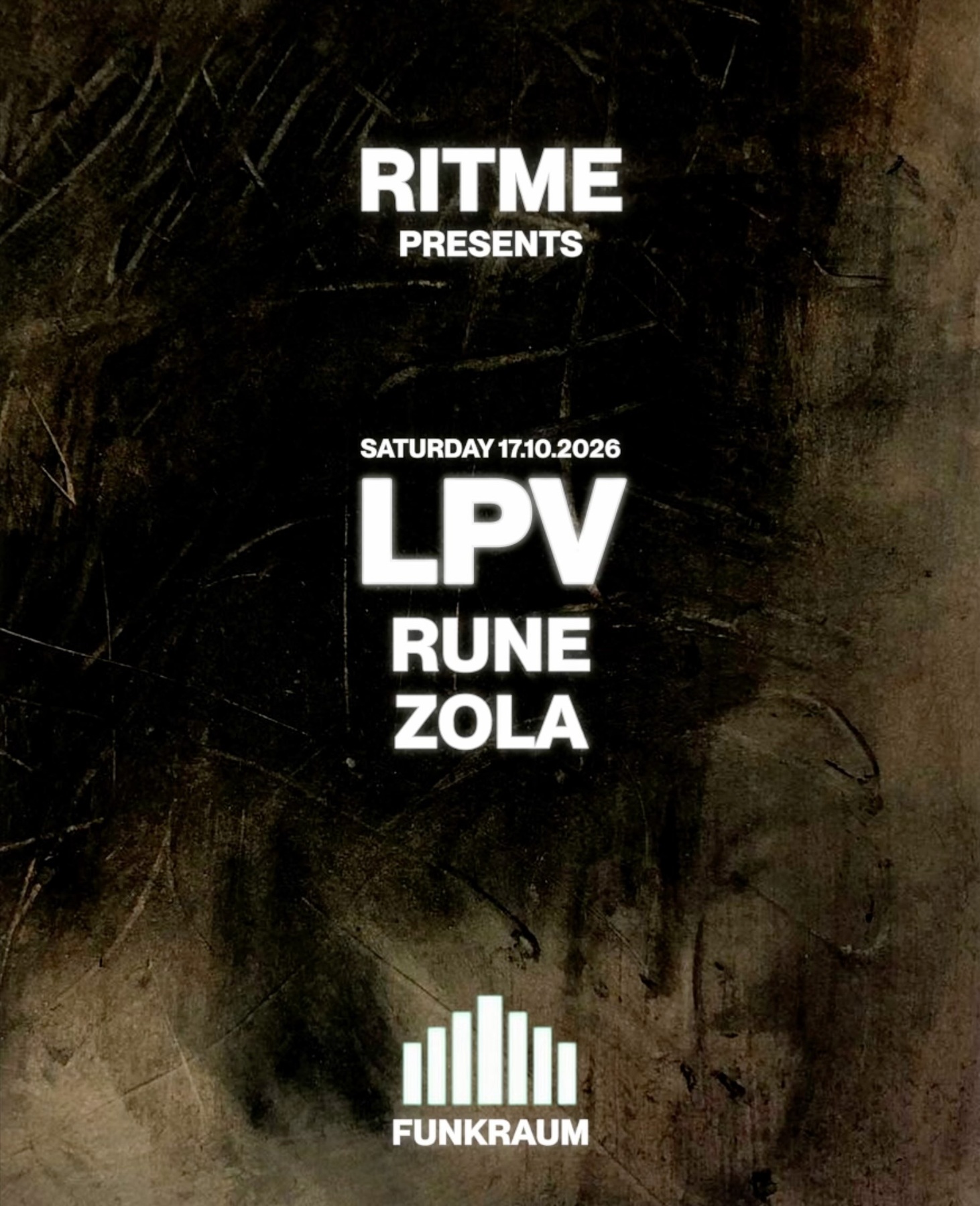 Ritme invites LPV event poster