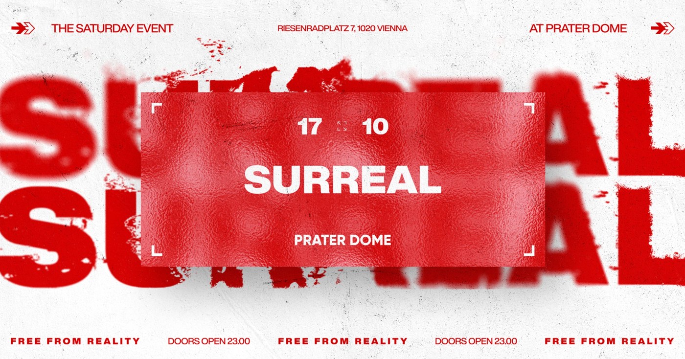 SURREAL event poster