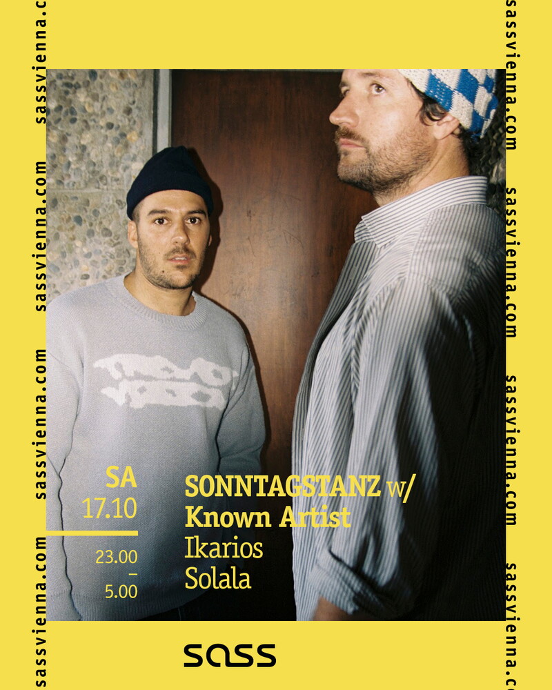 Sonntagstanz event poster
