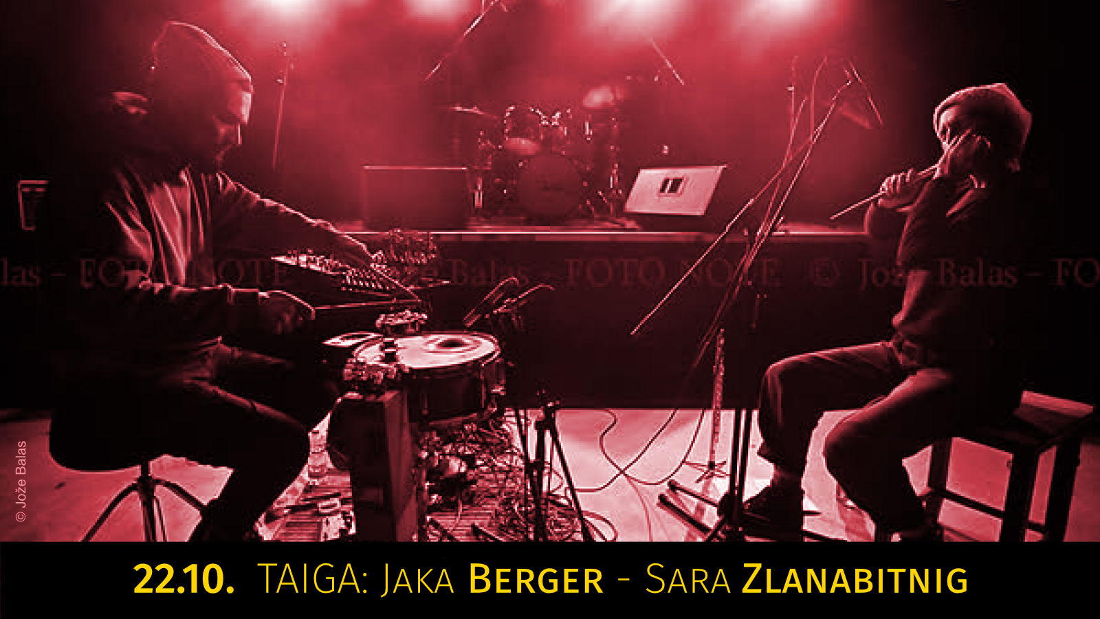 free music forum: TAIGA + Duo event poster