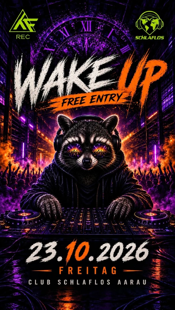 WAKE UP – DEEP AUTUMN EDITION event poster