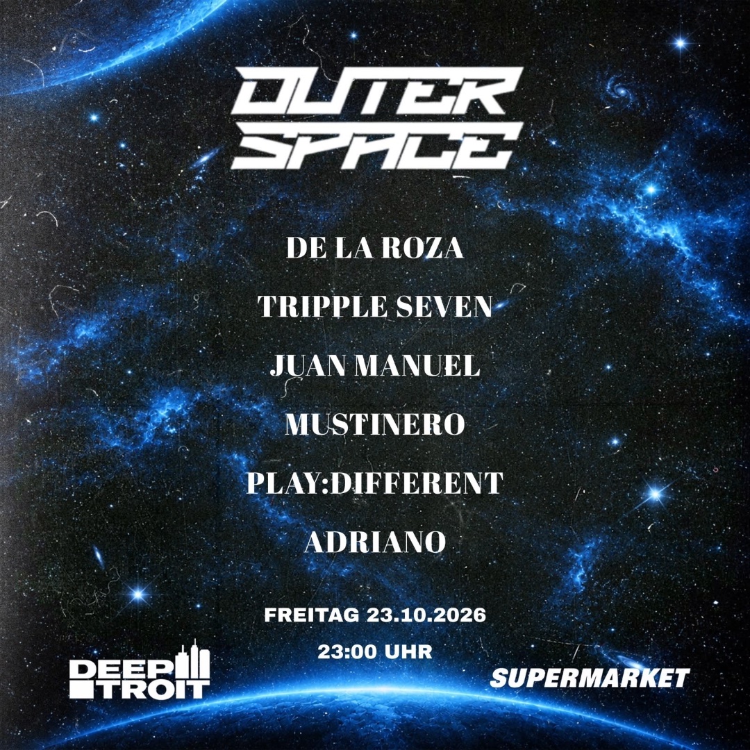 Outer Space event poster