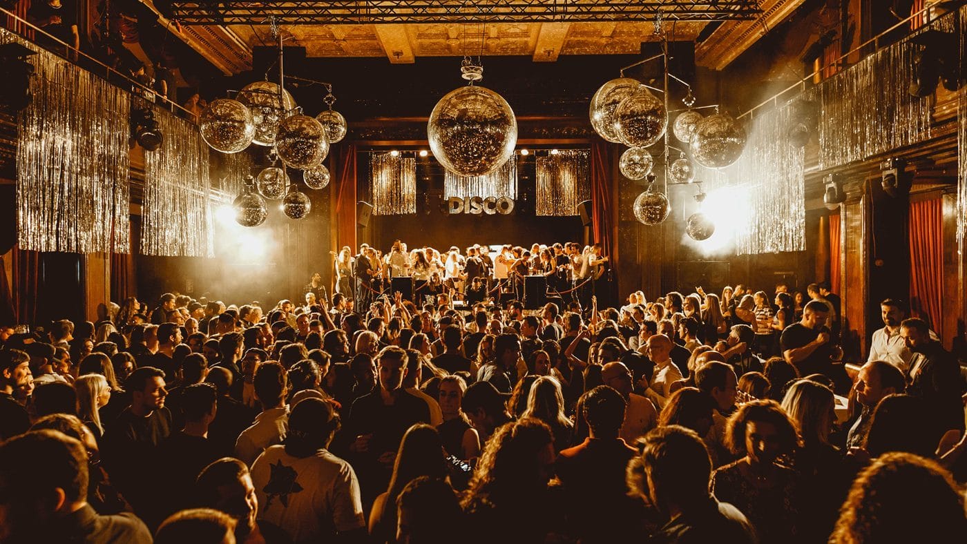 Disco Party event poster