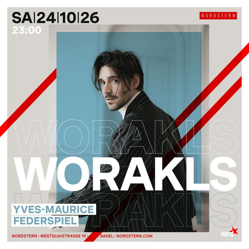 Worakls event poster