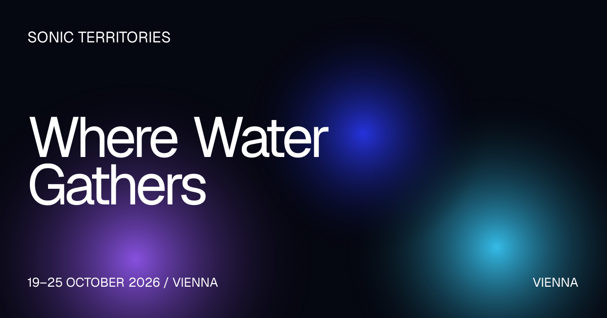 Sonic Territories: The Other Shore Veranstaltungsplakat