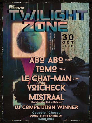Twilight Zone event poster