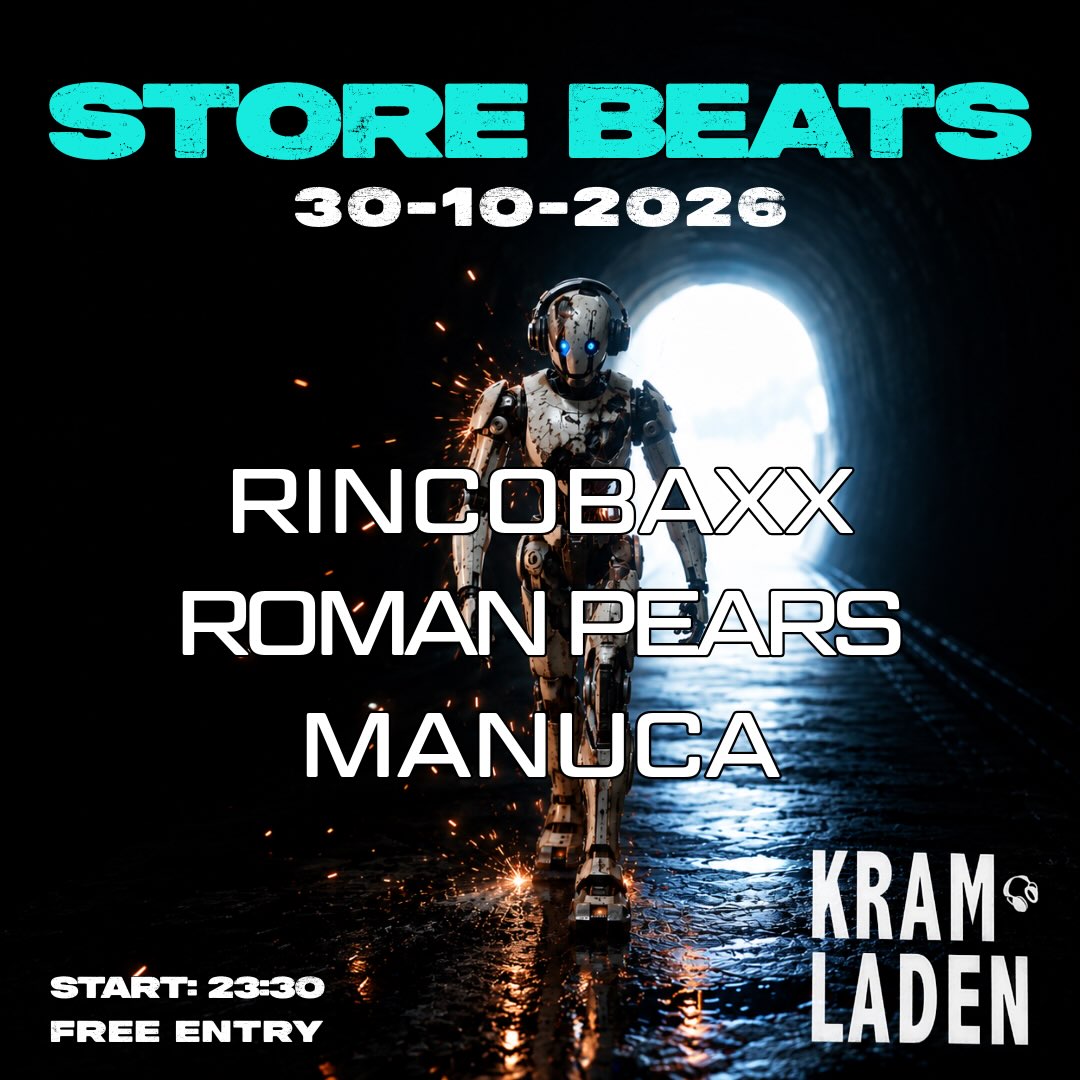 STORE BEATS event poster