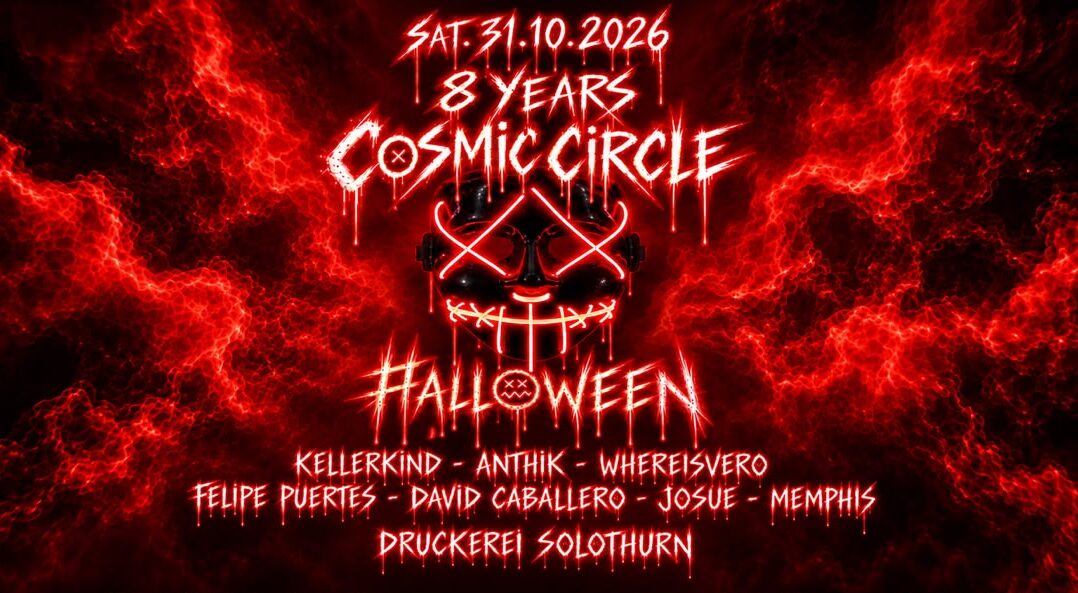 Cosmic Halloween event poster