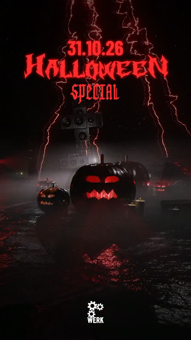 Halloween @ Werk event poster