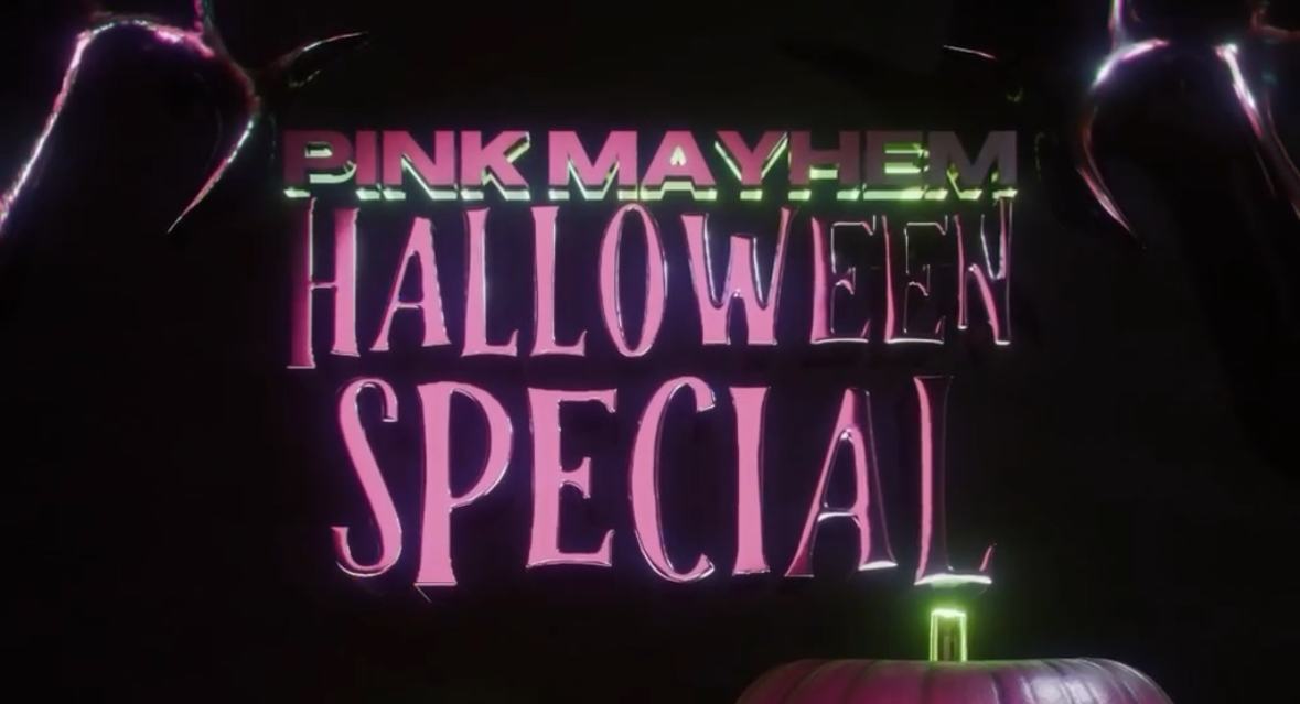 Pink Mayhem event poster