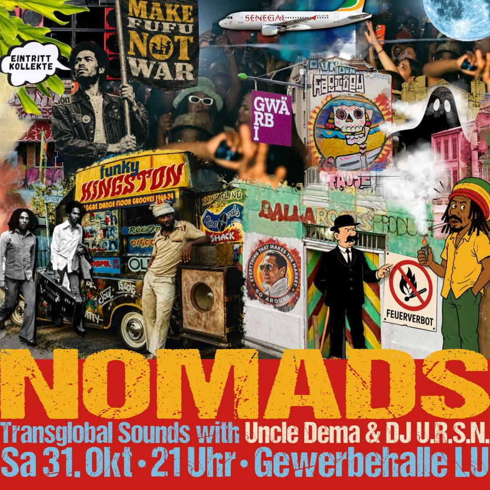 NOMADS Vol. 16 — Transglobal Sounds event poster