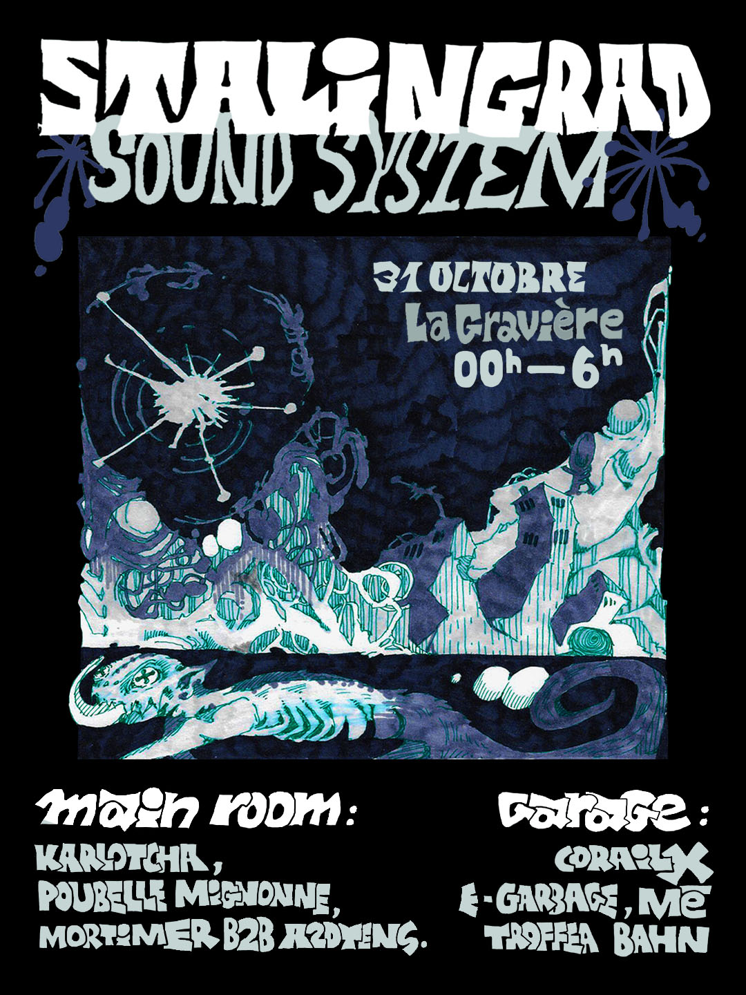 Stalingrad Sound System event poster