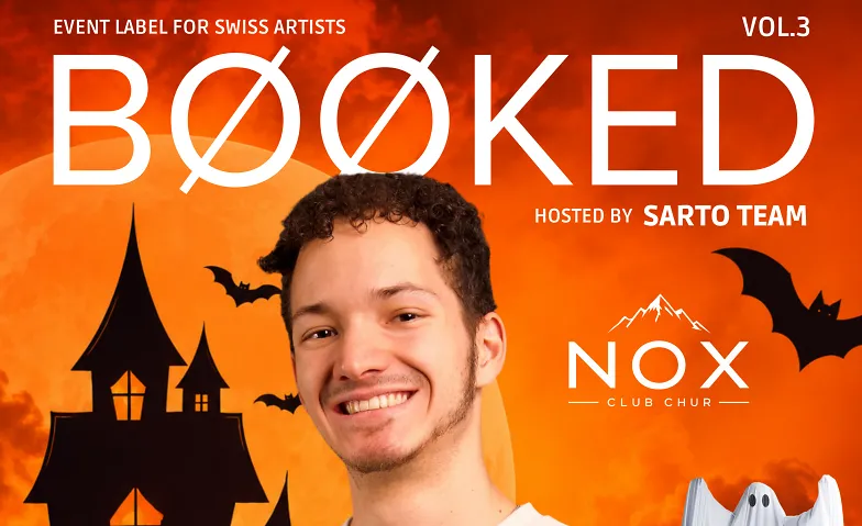 BØØKED – CALE (Halloween) Veranstaltungsplakat
