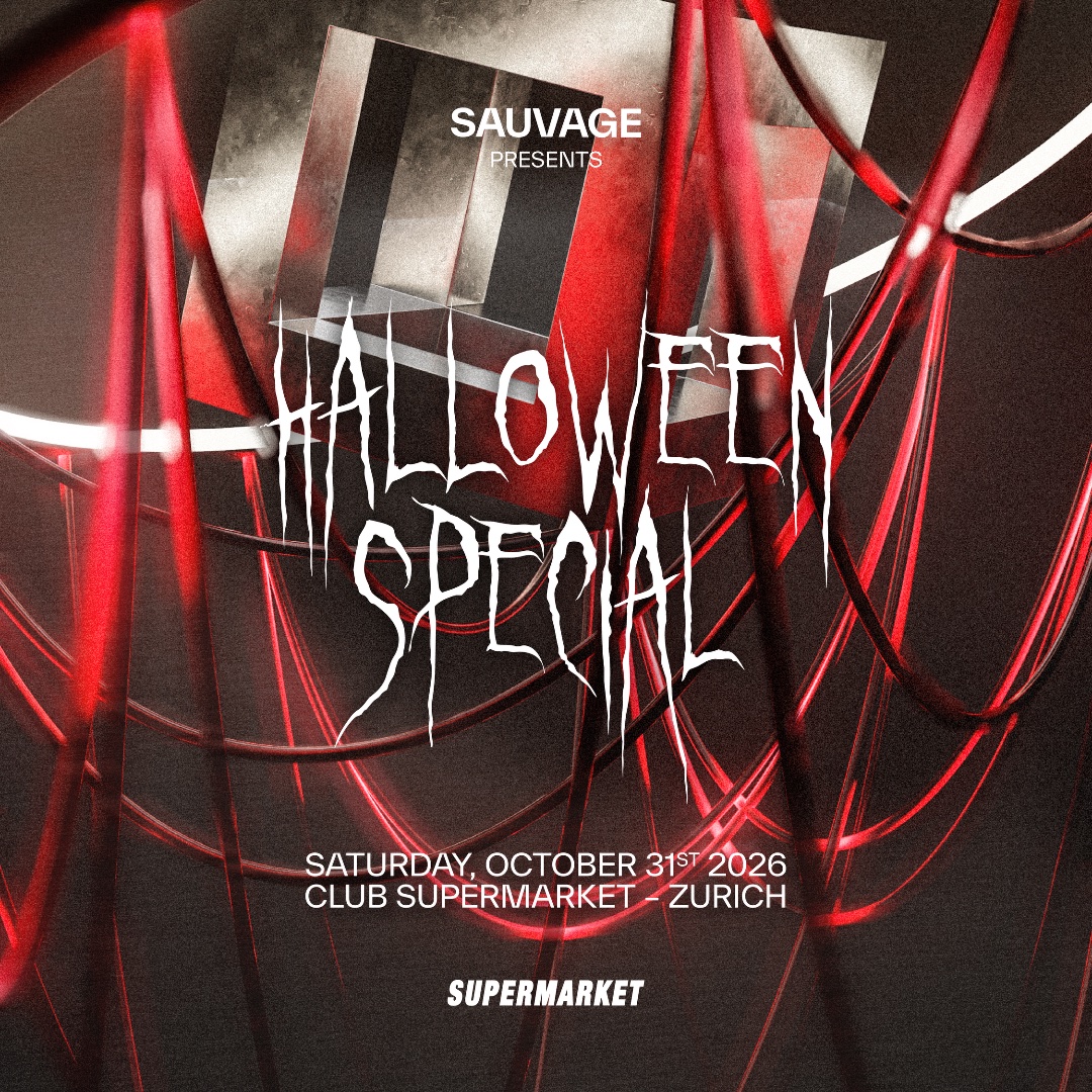 Sauvage Halloween Special event poster