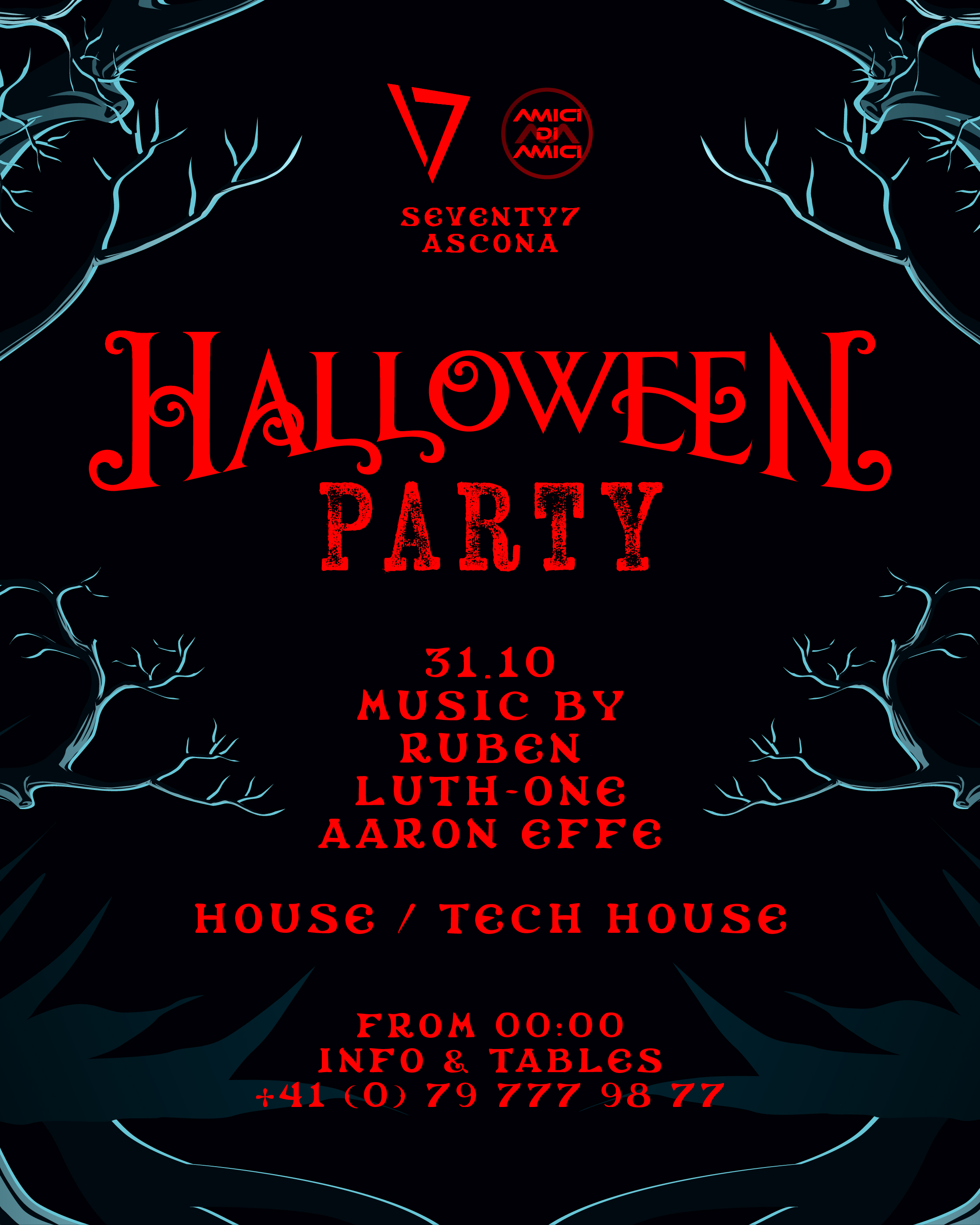 Halloween Party event poster