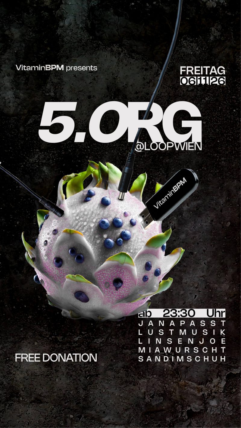 5.ORG event poster