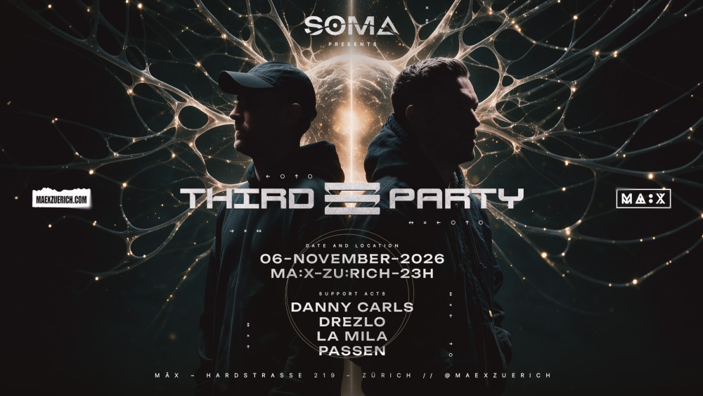 SOMA pres. THIRD PARTY Veranstaltungsplakat