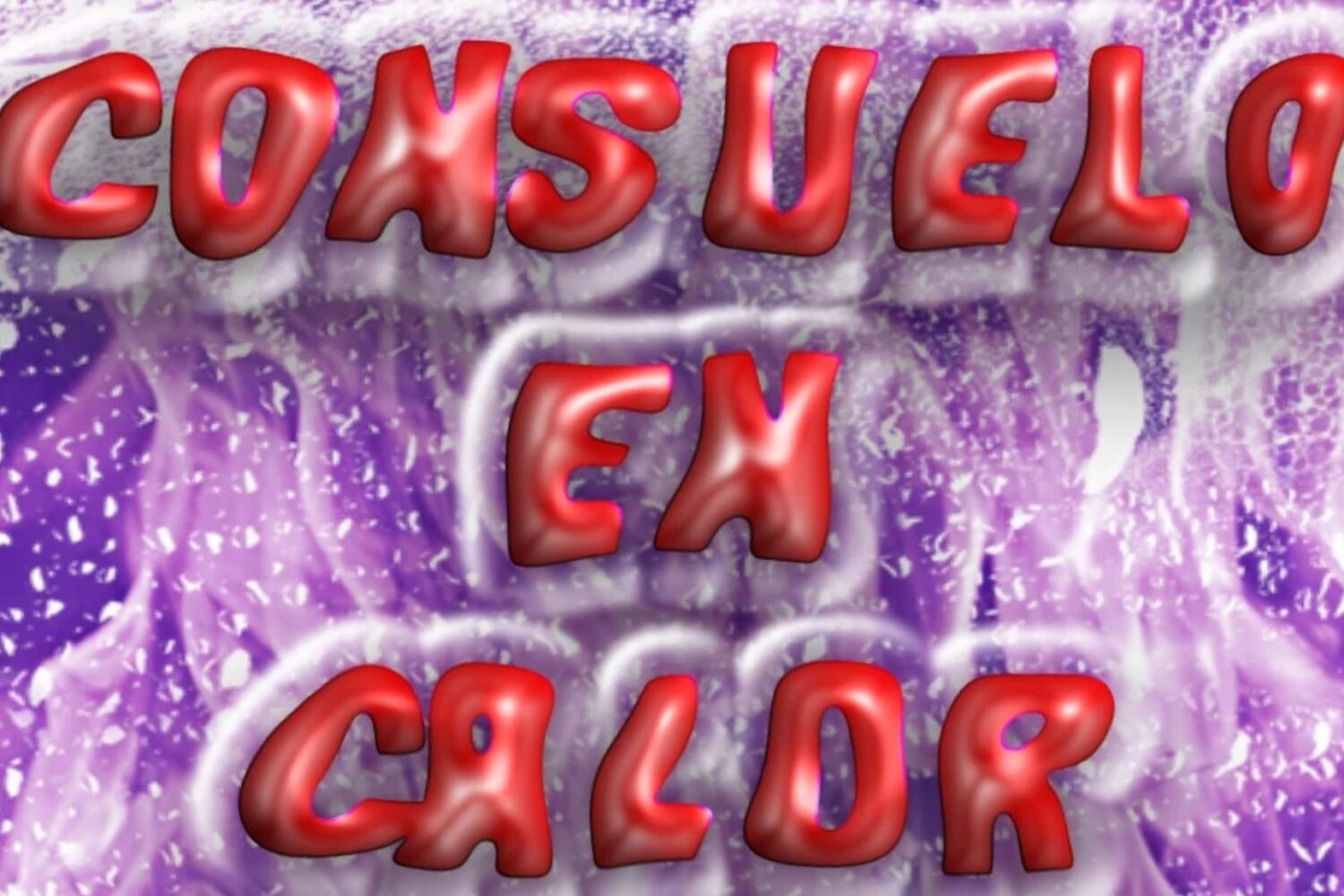 CONSUELO EN CALOR Veranstaltungsplakat