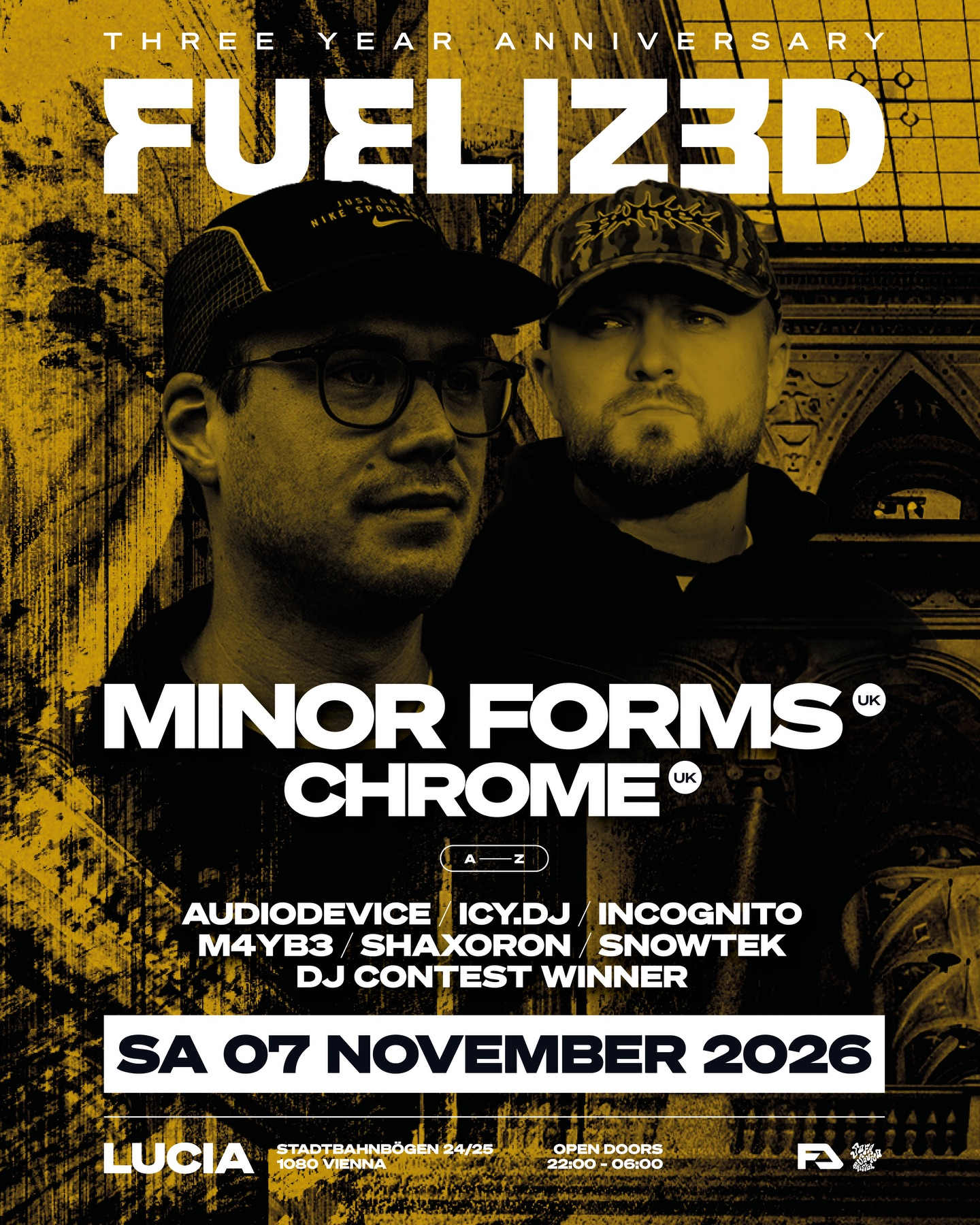Fuelized – 3 Year Anniversary event poster