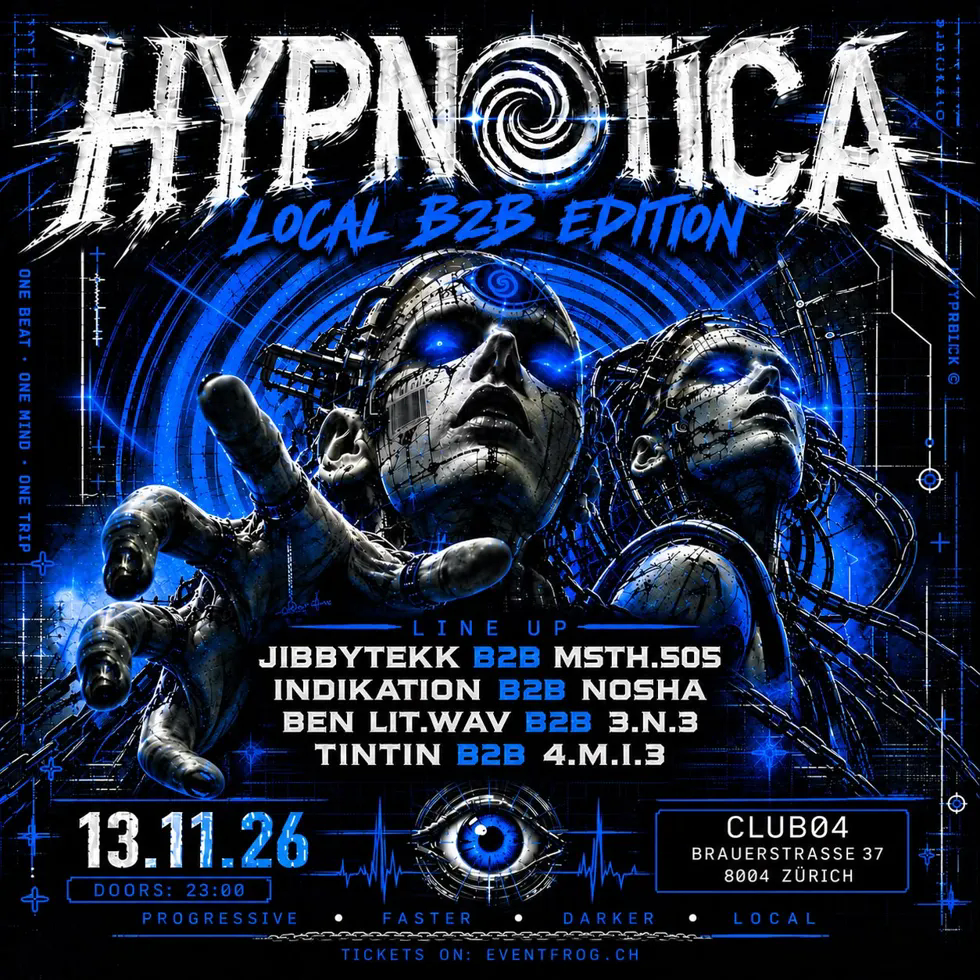 HYPNOTICA — Local B2B Edition event poster