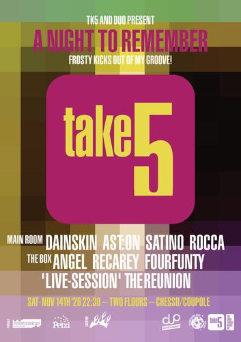 Take5 — A Night to Remember event poster