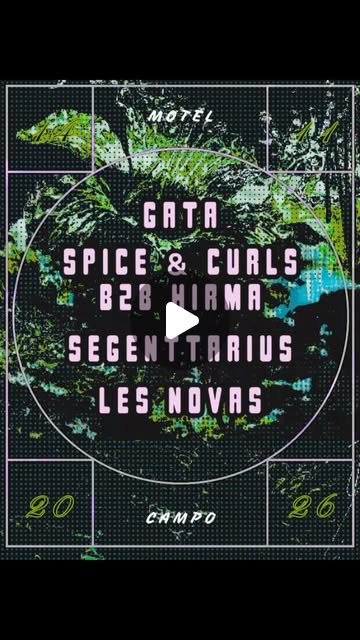 Hirma b2b Spice&Curls · Segenttarius · Gata · Les Novas event poster