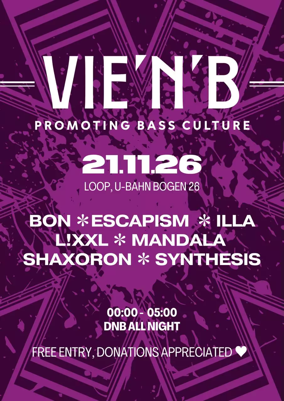 VIE’n’B event poster