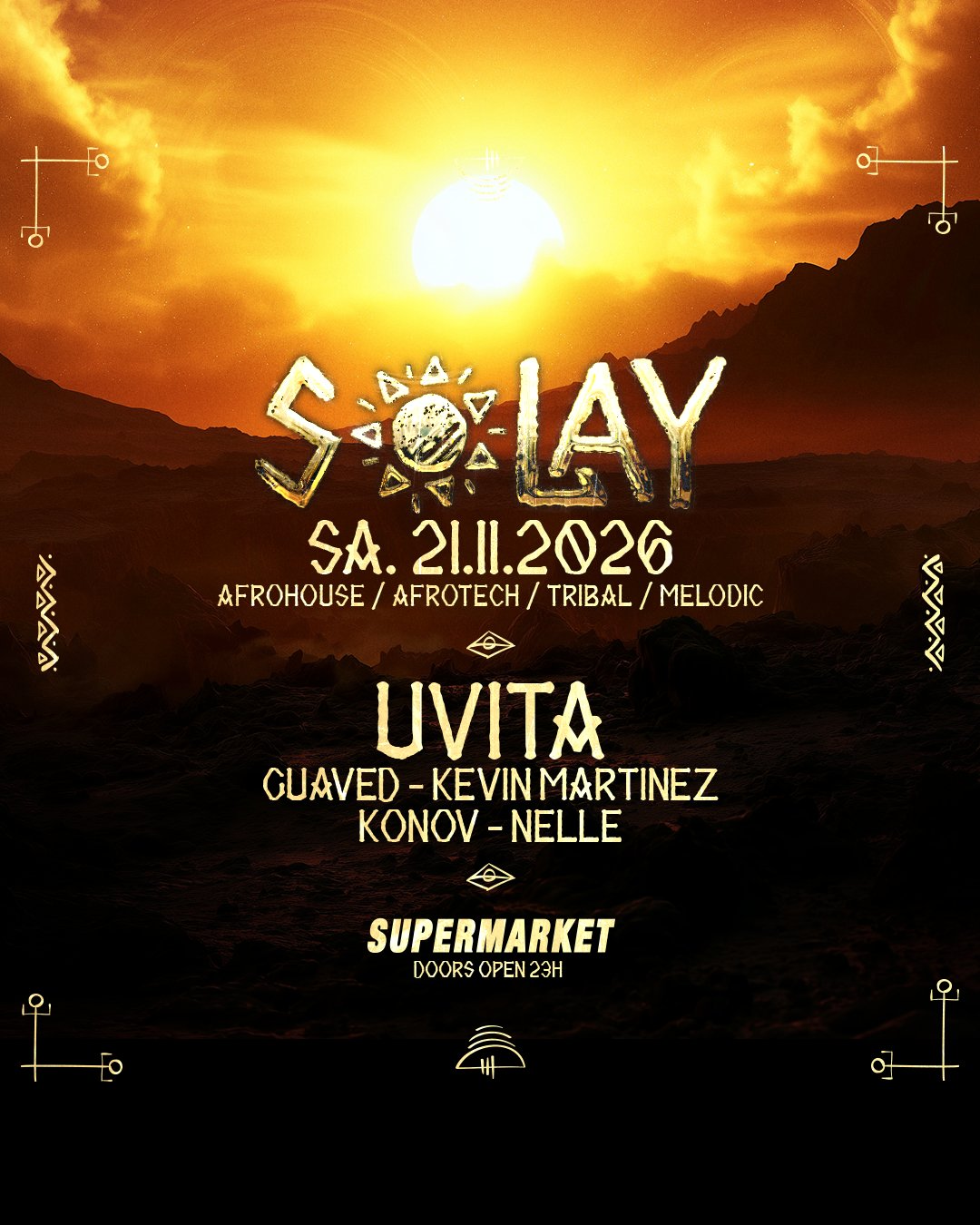 SOLAY event poster