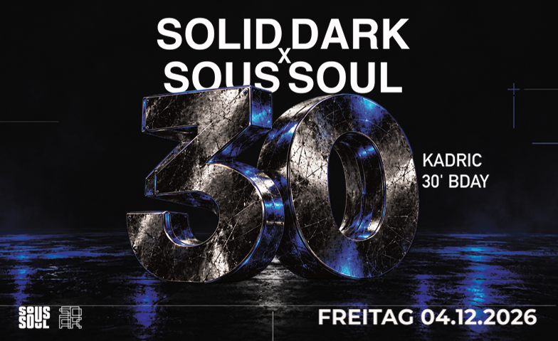 Solid Dark x Sous Soul event poster