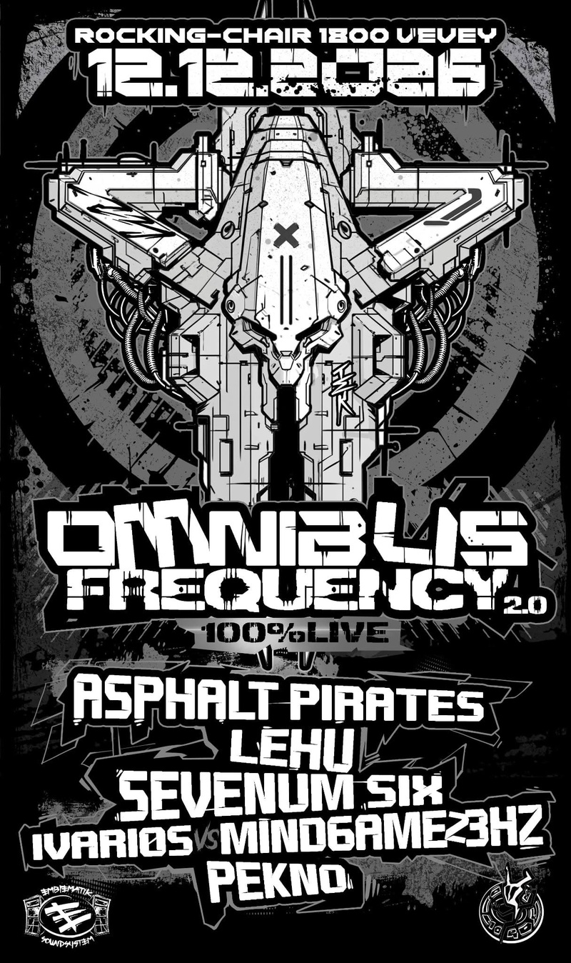Omnibus Frequency 2.0 — 100% Live event artwork