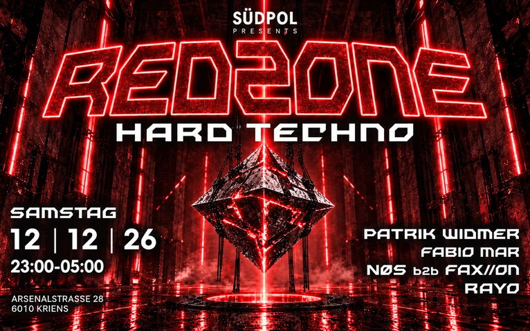 Redzone event poster