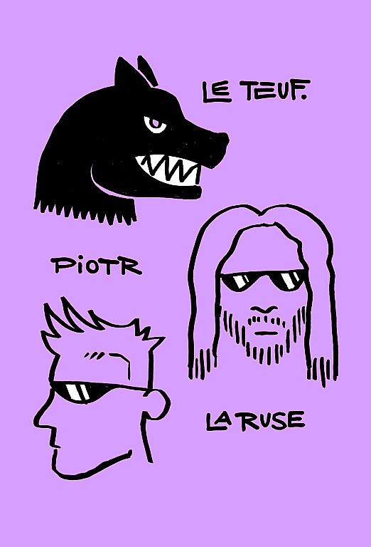 Le Teuf de Piotr et La Ruse + GLAASCATS + Aftershow event poster