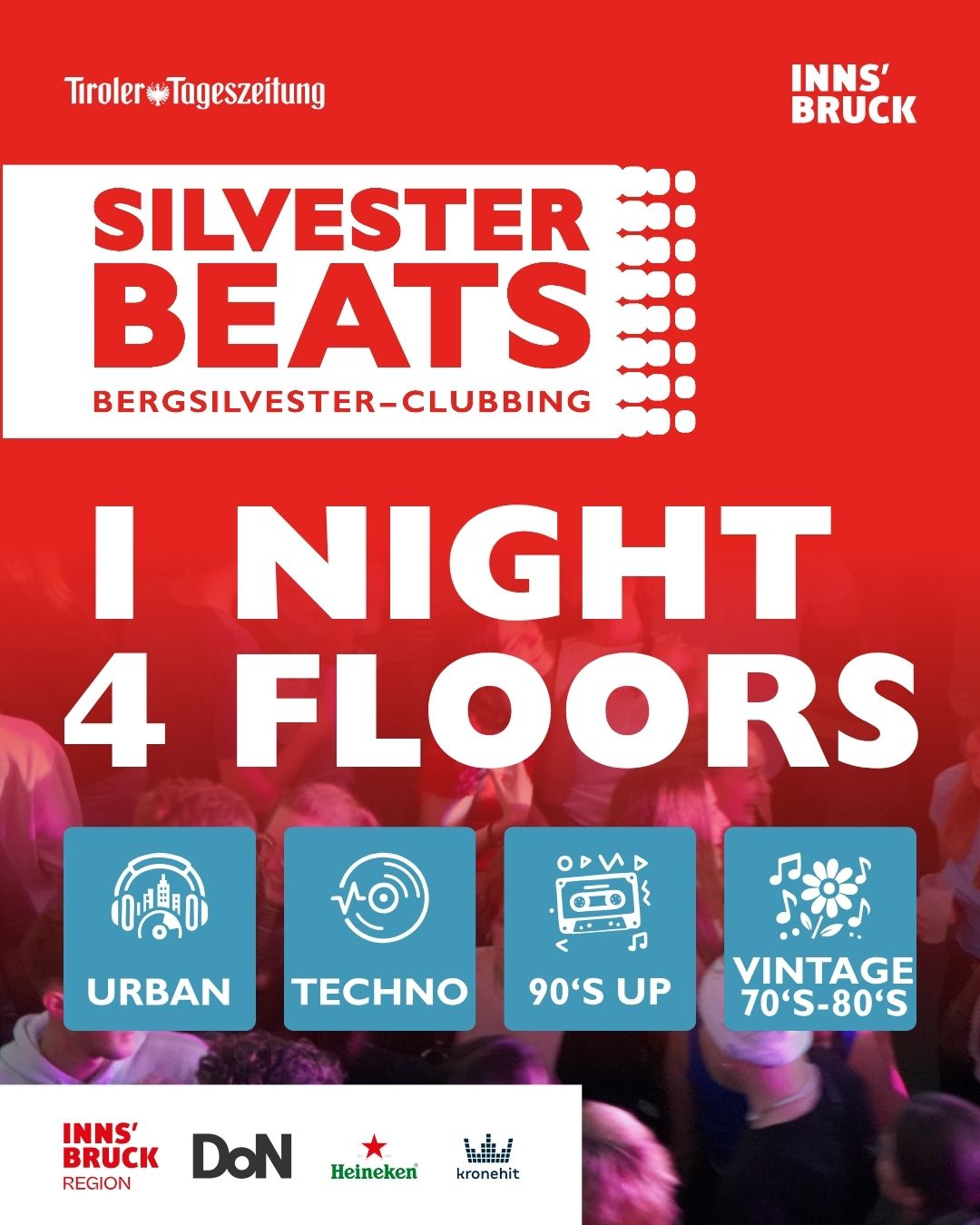 Silvester Beats 2026/27 event poster