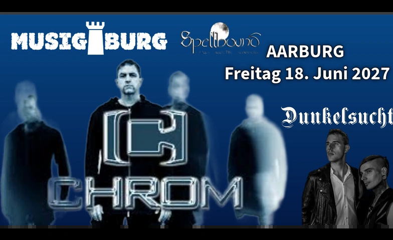 CHROM & Dunkelsucht & Spellbound After Party event poster