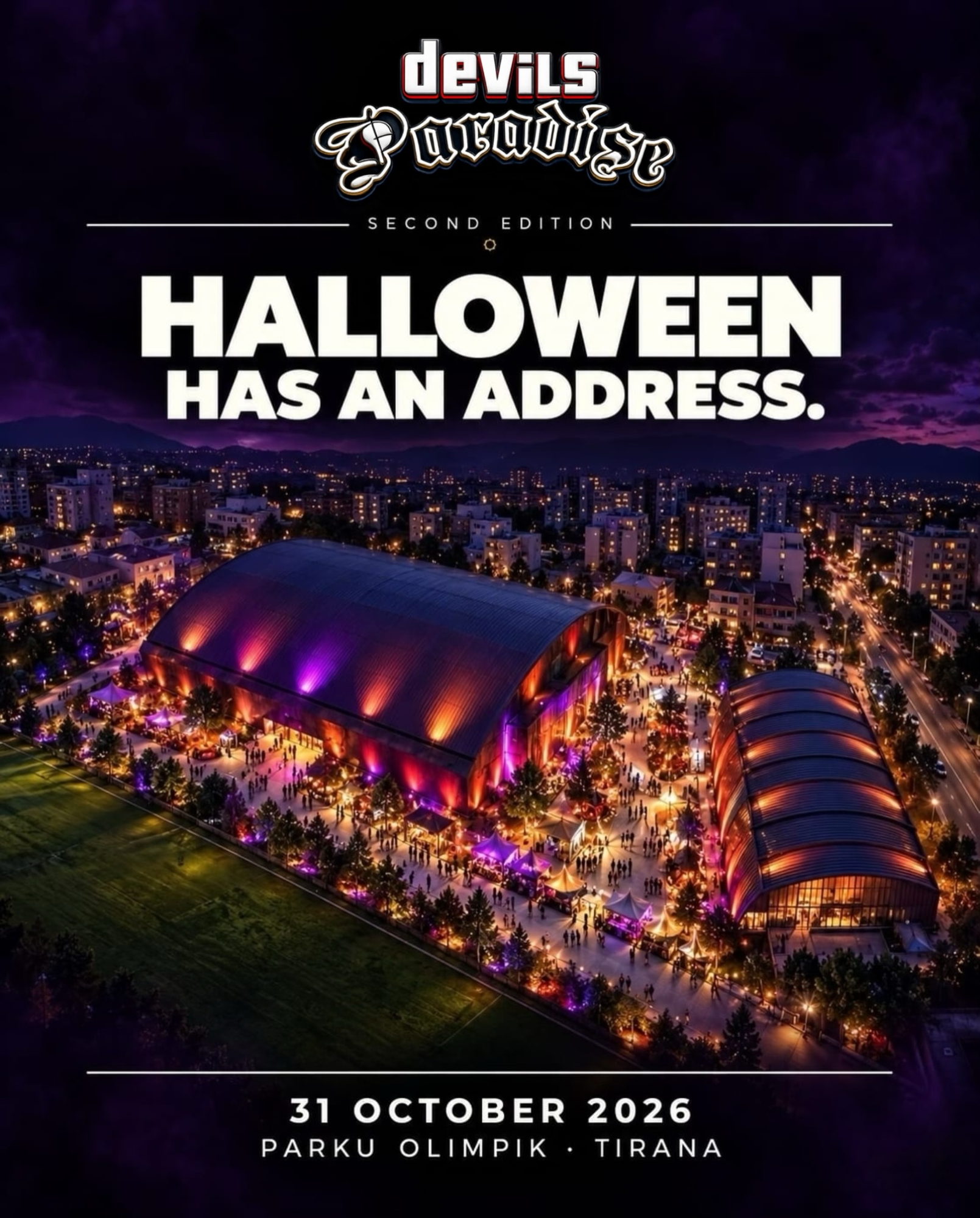 Devil's Paradise event poster