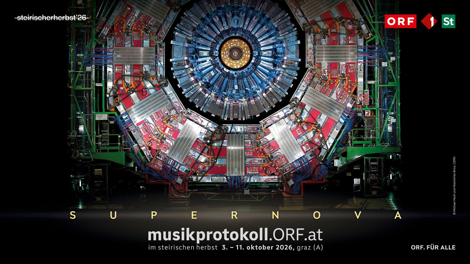 Supernova | ORF musikprotokoll 2026 | steirischer herbst'26 event poster